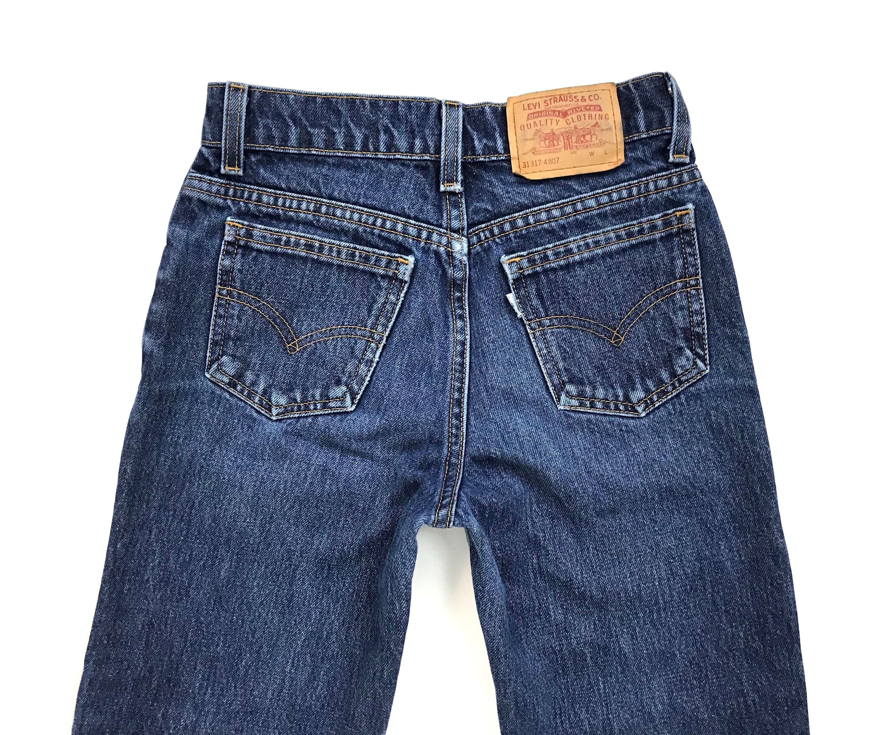 levi's 1974 bell bottom jeans
