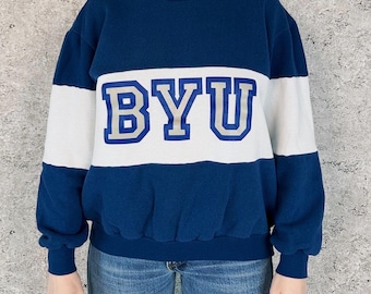 80年代ヴィンテージ BYU カレッジ プルオーバー スウェットシャツ