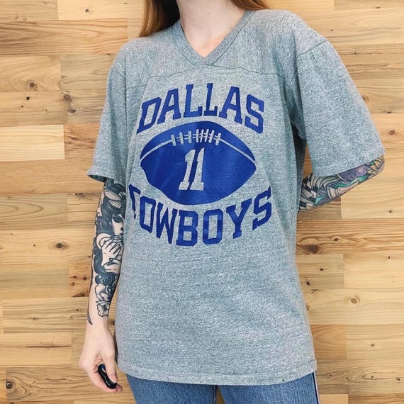 80's Dallas Cowboys Football Jersey Style #11 Tee Shirt T-Shirt