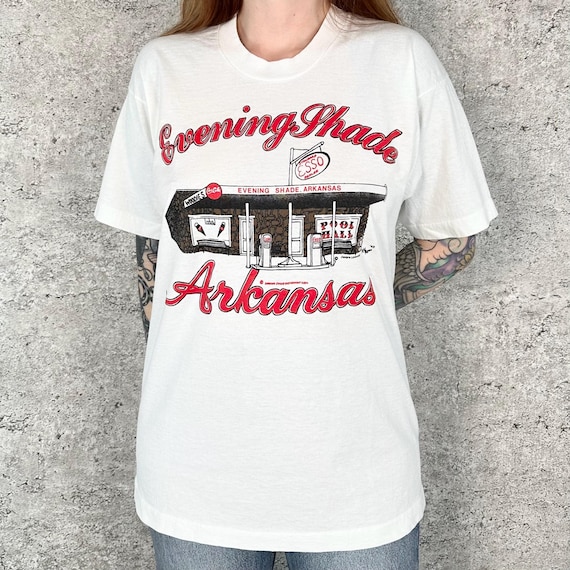 Evening Shade Arkansas Vintage Travel Destination Tee Shirt T-Shirt