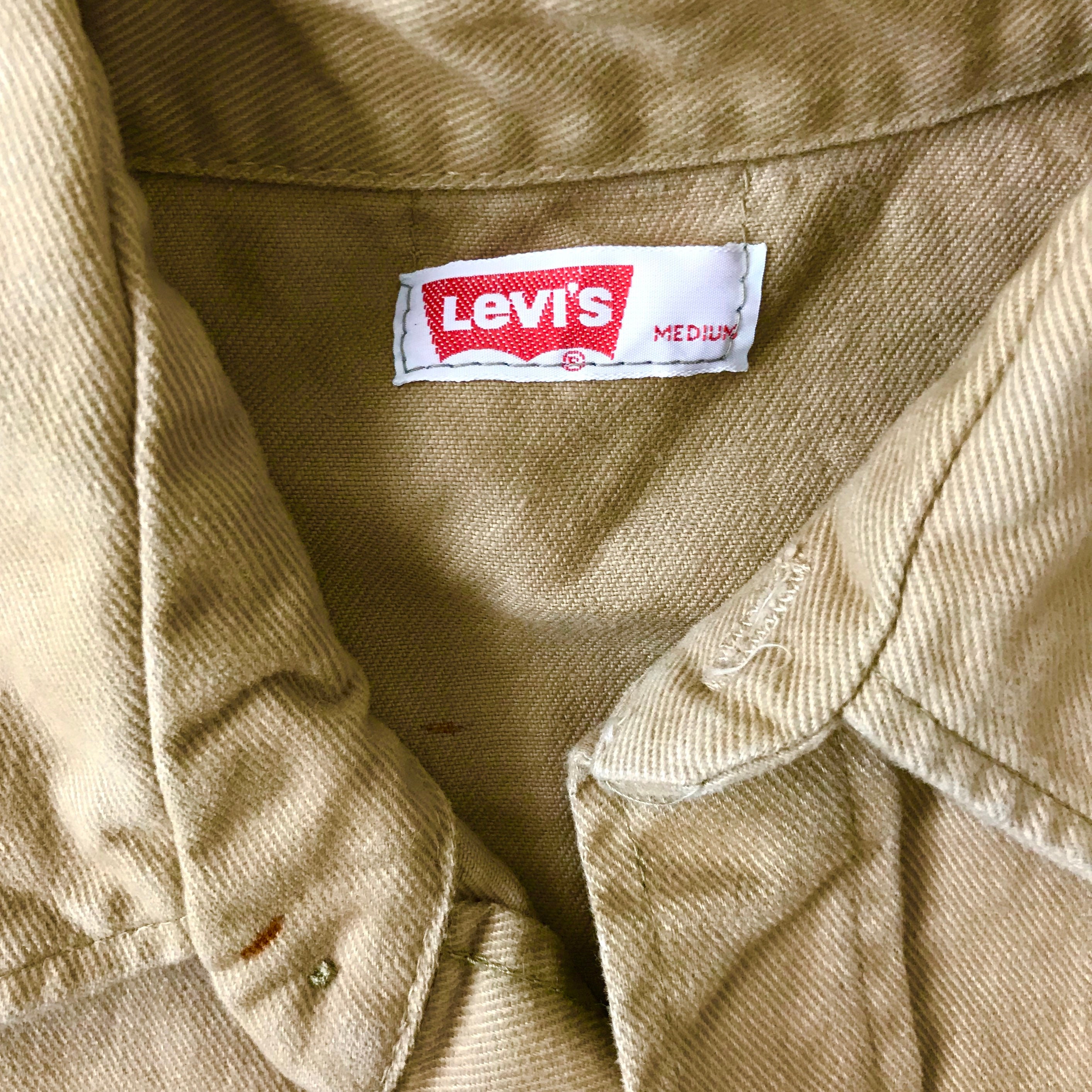 60's Levi's Big E Beige Denim Chore Coat