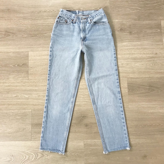 Levi's 512 Vintage Worn Faded 90's Jeans / Size 24