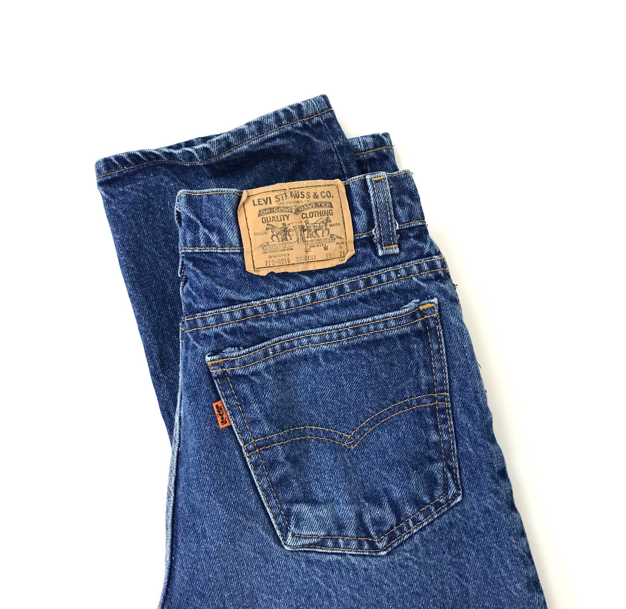 Levi's 718 Student Fit Jeans / Size 25