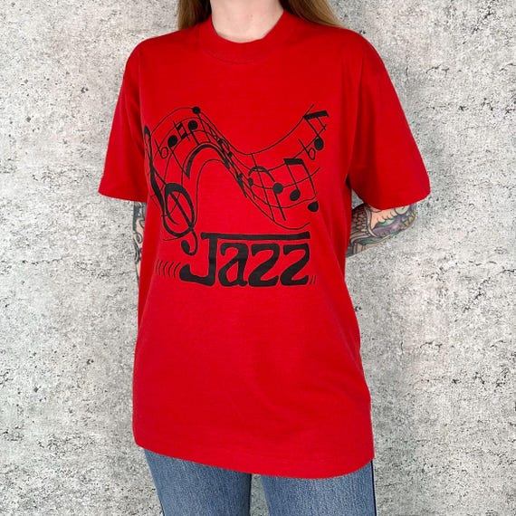 Vintage Jazz The Tack Room Tee Shirt T-Shirt