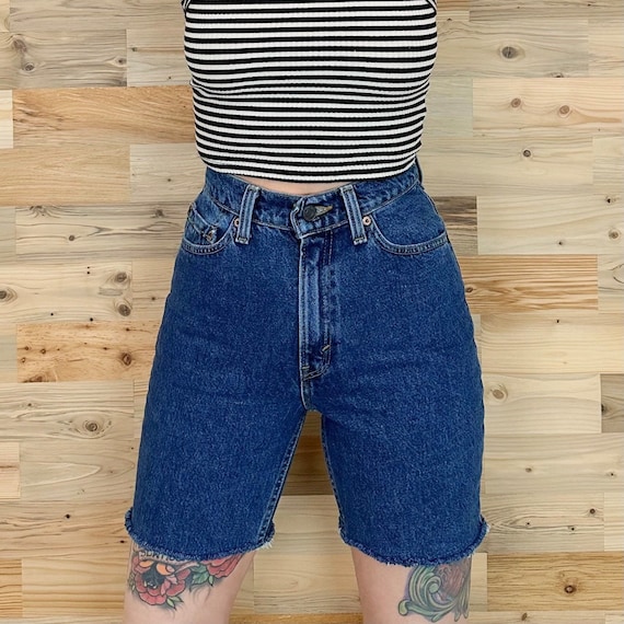 Levi's 512 Vintage Jean Shorts / Size 24 XS