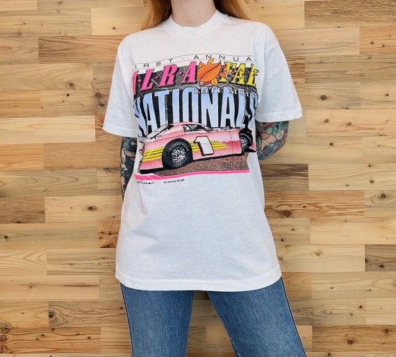 Vintage 90's MLRA Nationals Race Tee Shirt T-Shirt