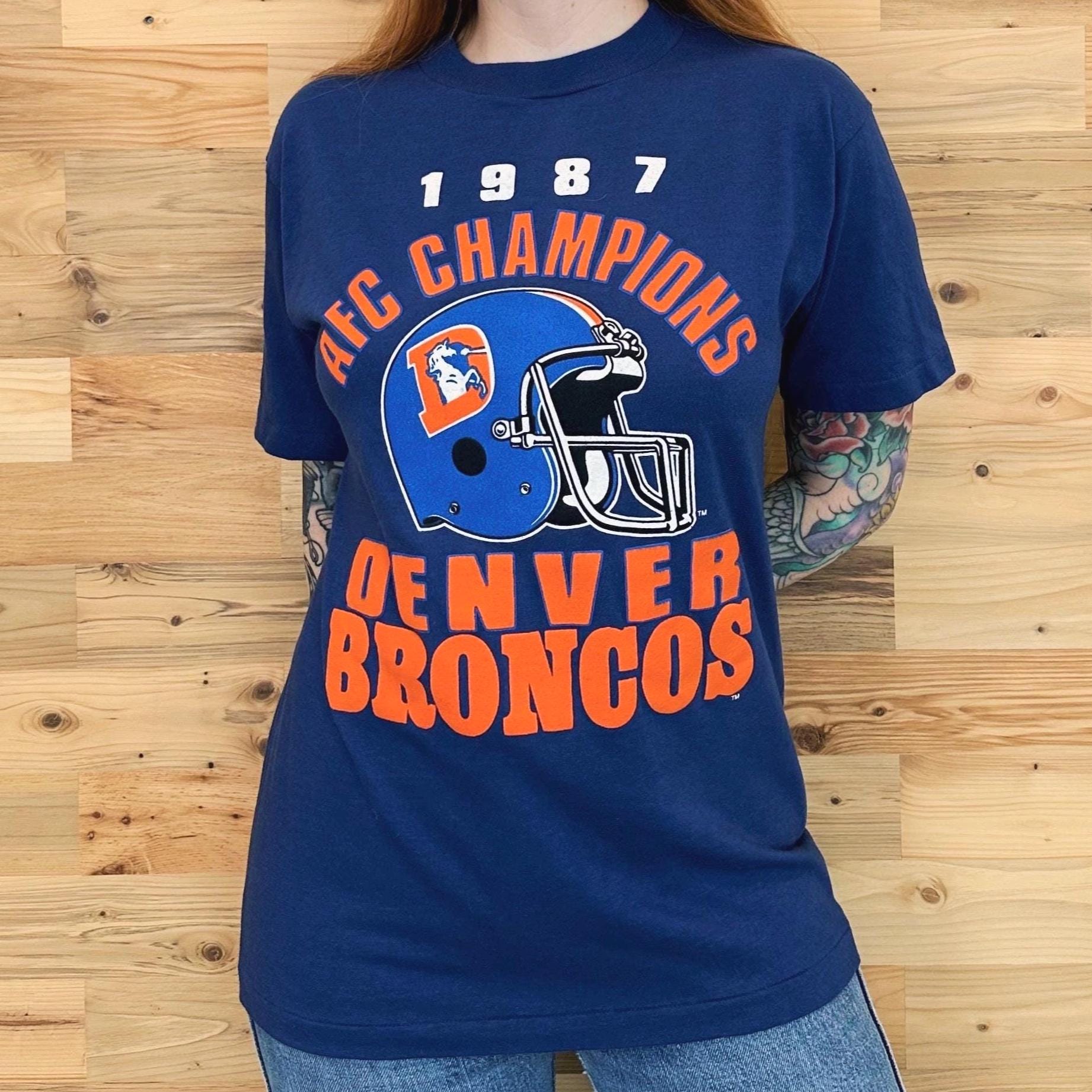 1970s Broncos Shirt - Etsy