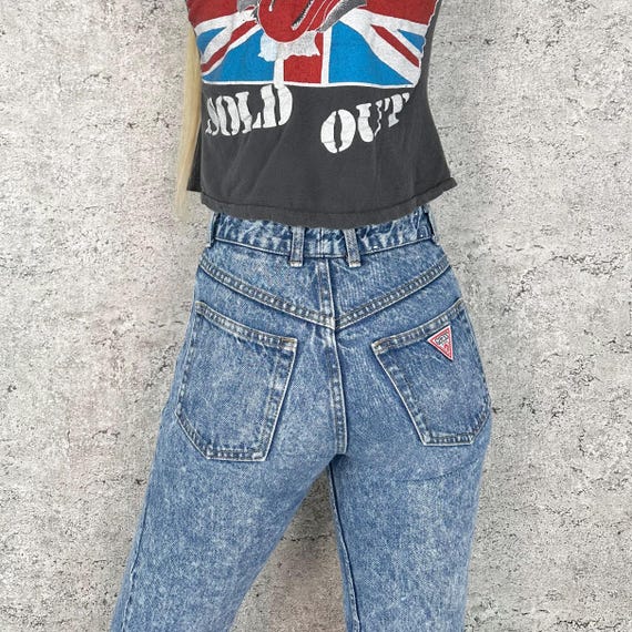 Guess Vintage Stonewash Slim Fit 80's Jeans / Size 25