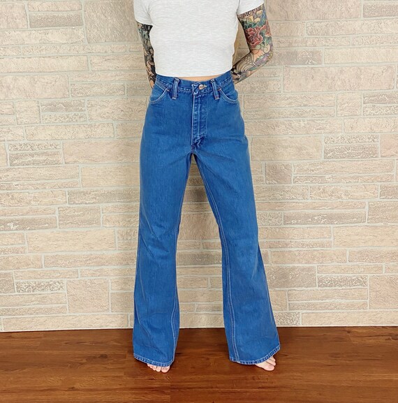 70's Wrangler Blue Bell Jeans / Size 30 31