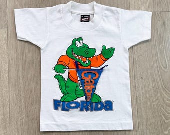 90's Vintage Florida Gators Tee Shirt T-Shirt / Youth Size