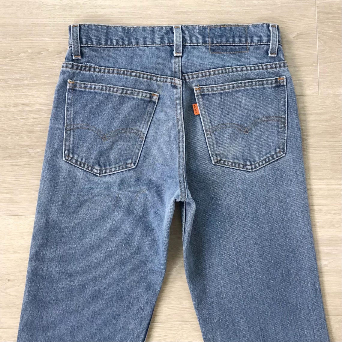 Levi's 718 Orange Tab Vintage Jeans / Size 26, foto 3 di 5