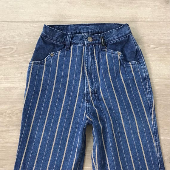 Rockies Vintage Striped Western Jeans / Size 22 23 XXS