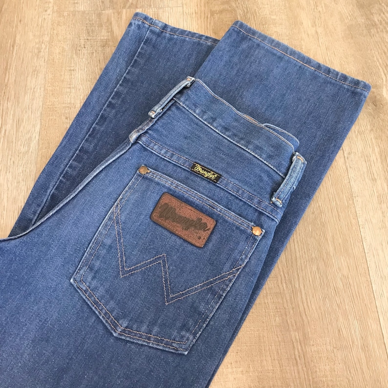 Jeans vintage western Wrangler / Taglia 24 25 immagine 7