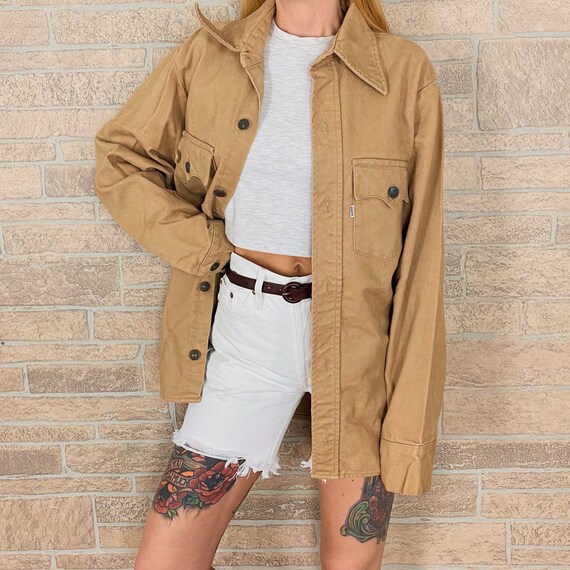 60's Levi's Big E Beige Denim Chore Coat