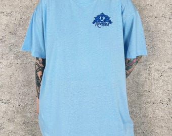 Camiseta de manga corta de los años 80 del Hotel Casino Riviera de Las Vegas, suave y fina.