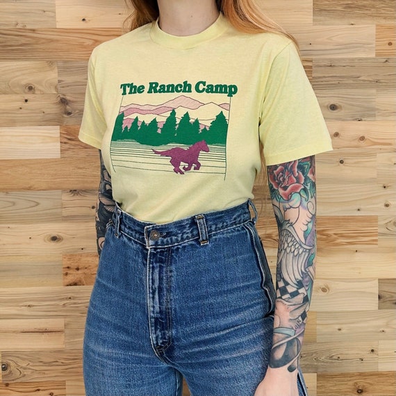 Vintage The Ranch Camp T Shirt