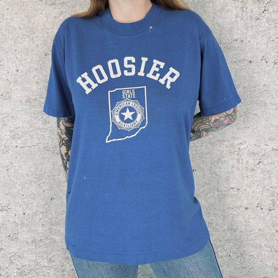 70's Hoosier Girls State Vintage Tee Shirt T-Shirt