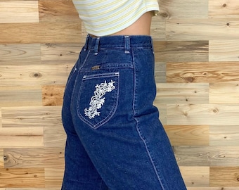 Pantalones vaqueros Maverick de pierna ancha estilo años 70 / Talla 25 26