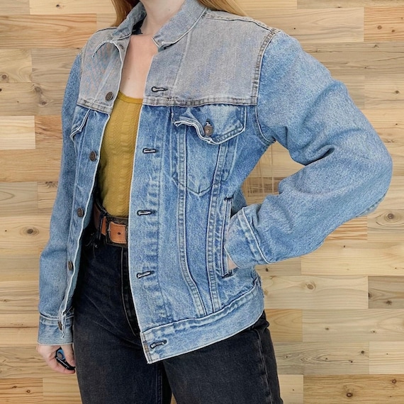 Levi's Vintage Denim Colorblock Jean Jacket