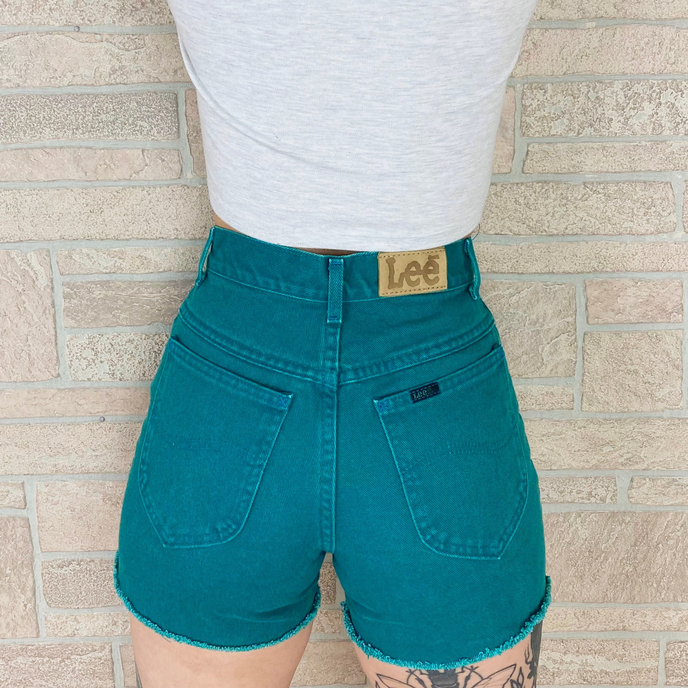 Lee Cut off Jean Shorts / Size 23 24 