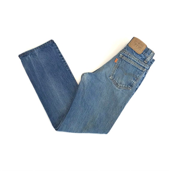 Levi's Vintage Orange Tab Jeans / Size 21 22 XXS