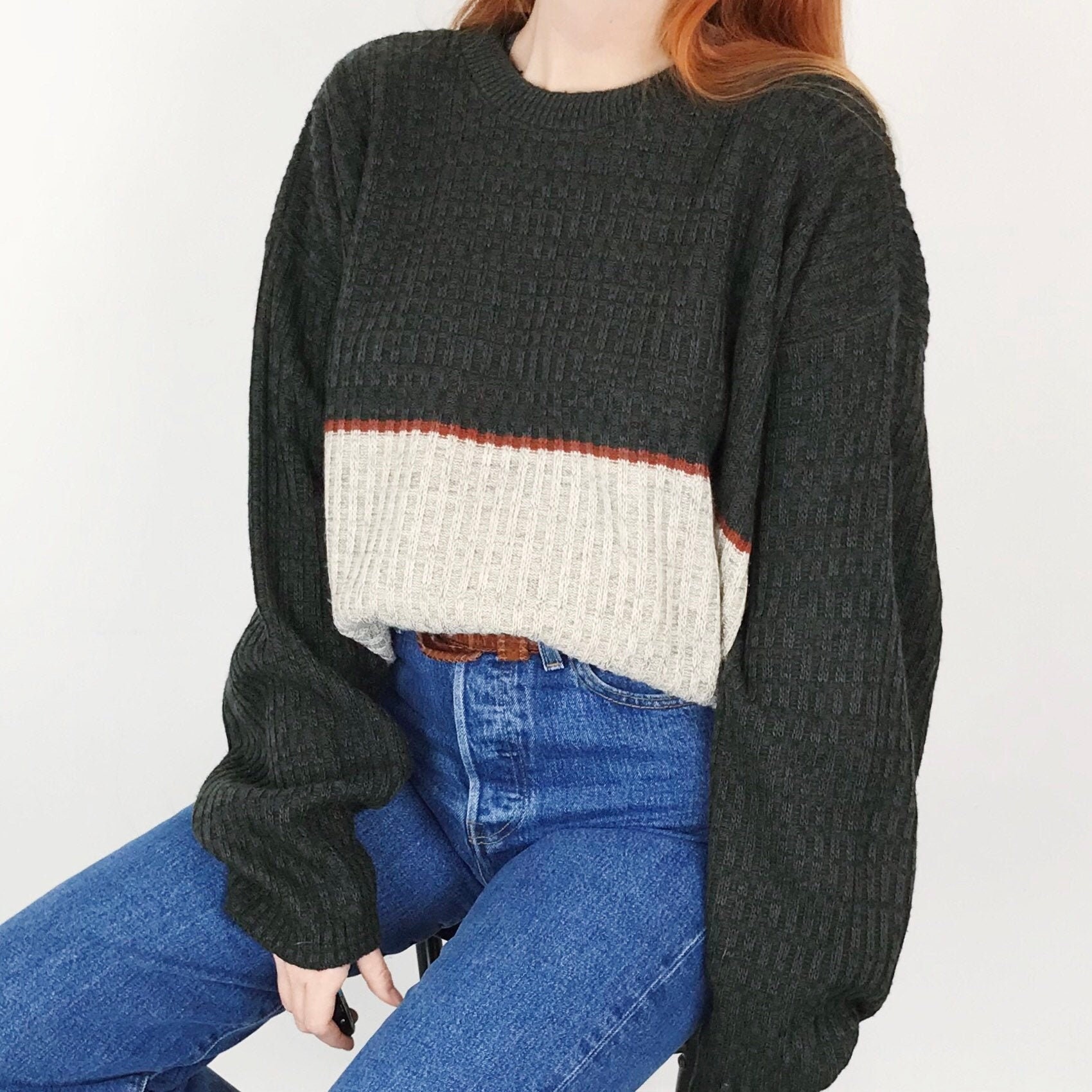 Oversized 90's Grunge Sweater