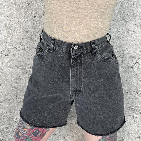 Lee Riders Vintage Cut Off Jean Shorts / Size 28 29