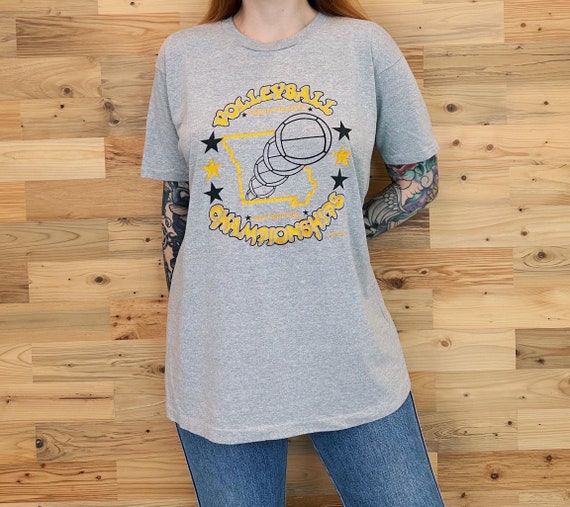 Vintage Soft and Thin Missouri State Volleyball Champs Tee Shirt T-Shirt