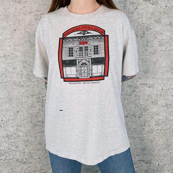 90's Soft Worn In Matthews Opera House Spearfish South Dakota Tee Shirt T-Shirt