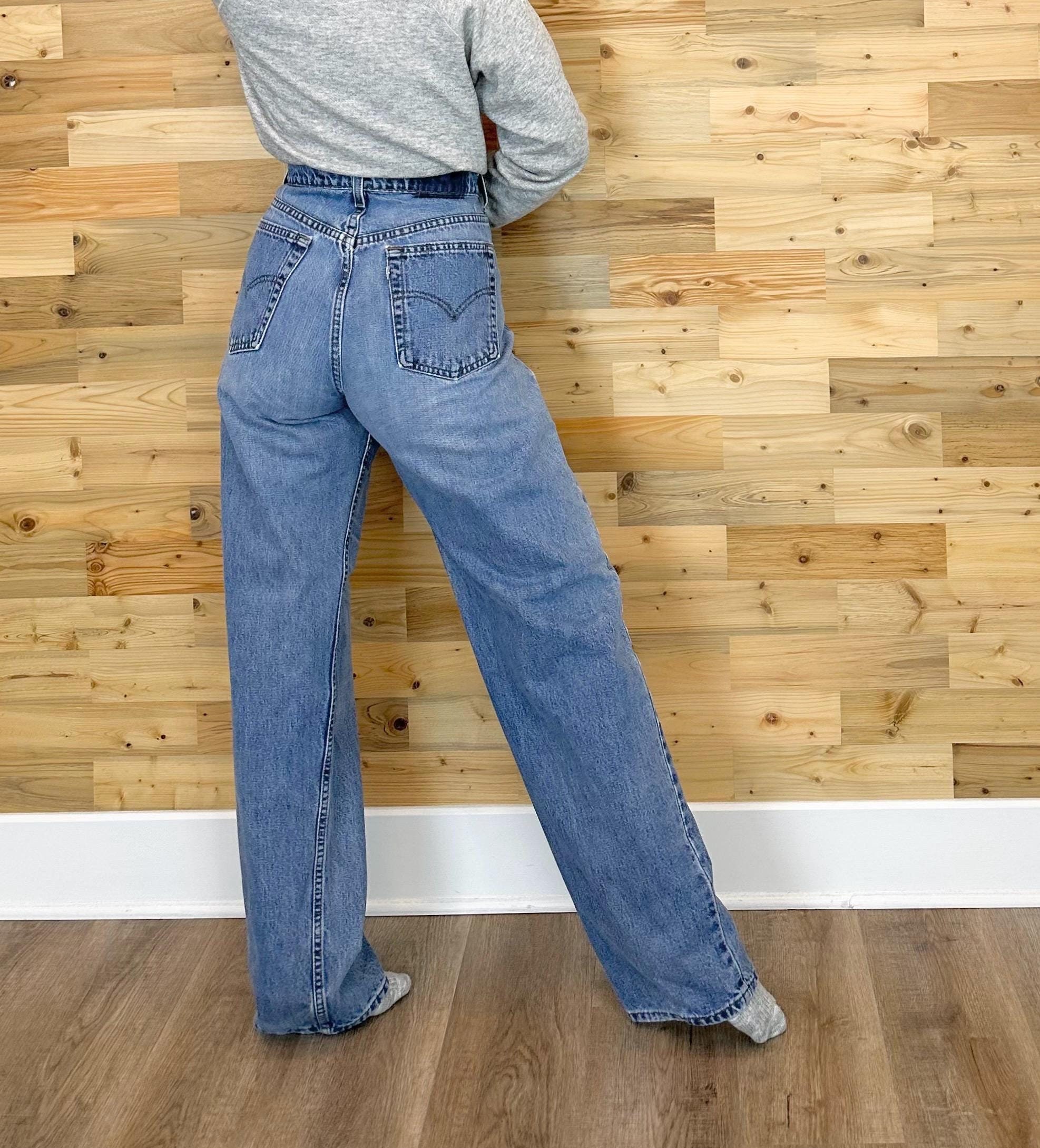 Levis Silvertab Wide Leg Jeans - Etsy Levis Silvertab Wide Leg Jeans - Etsy