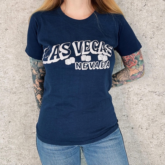 Las Vegas Nevada Vintage Travel Destination Graphic Tee Shirt T-Shirt