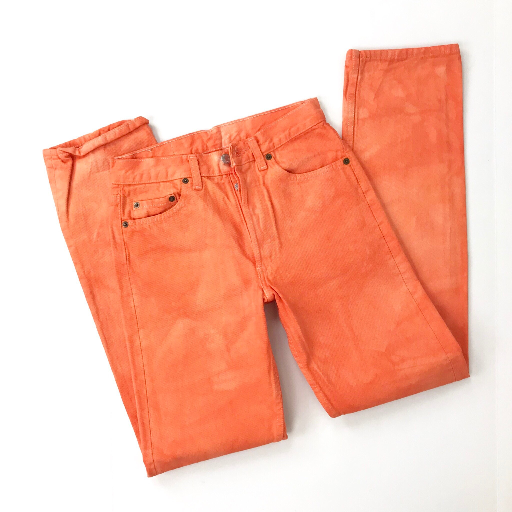 Levi's 501 Salmon Overdye Jeans / Size 25 26