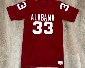 NoteworthyGarments 70's Alabama Crimson Tide Vintage Football Jersey