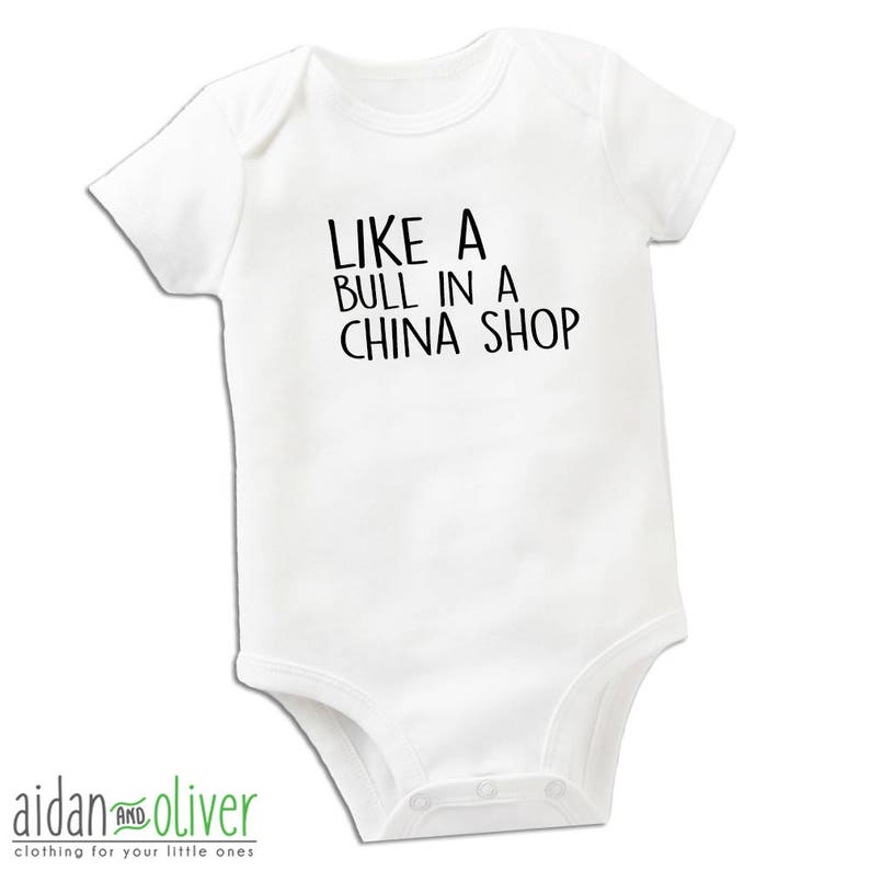 Like a Bull in a China Shop Onesie