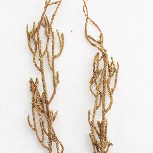 11&quot; Fake Wheat Stems | Yellow Wheat | Fake Wheat | DIY Fall Decor | Artificial Wheat Picks for Crafts | Picks for Wreaths | Floral Stems
