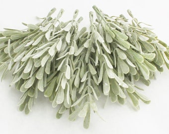 Artificial Rosemary Picks | Fake Rosemary Leaves for Crowns | Millinery Greenery | Faux Herbs | Artificial Greenery Filler | Blue Hutch RY1