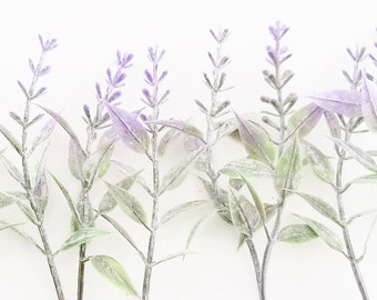 Lavender Sprays | Artificial Lavender | Flower Crown | Millinery Flowers | Wreath Picks | Wedding Halo | Corsage | The Blue Hutch LV1011