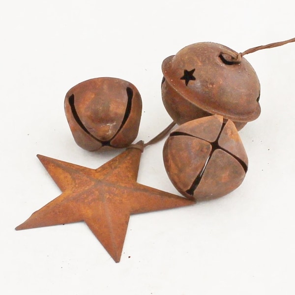 Rusty Jingle Bells Etsy