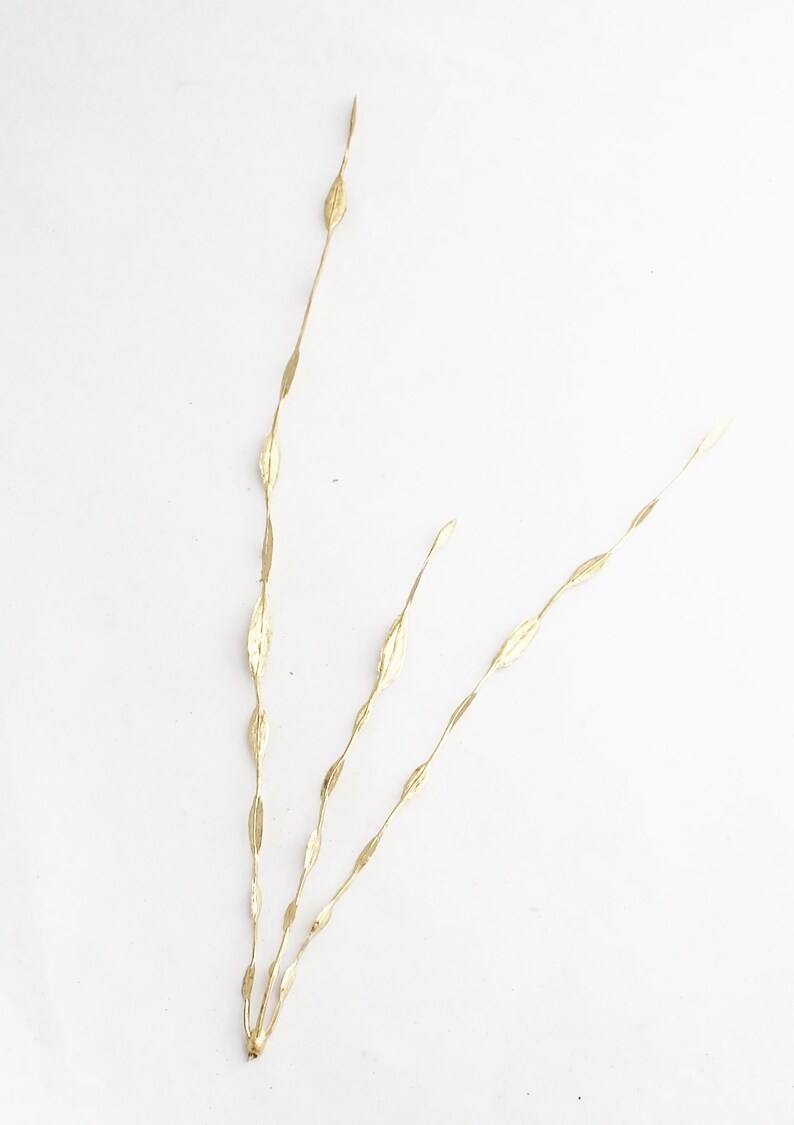 12 Gold Artificial Grass Gold Reeds Wreath Filler - Etsy