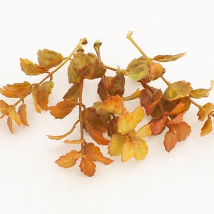 Artificial Fall Greenery Sprays | Leaf Filler | Millinery Greenery | Faux Fall Leaves | Boutonniere Greens | Fall Floral | Blue Hutch FG323