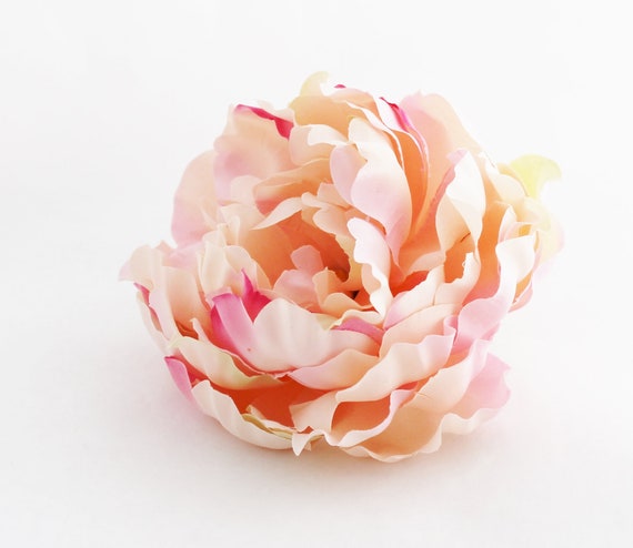 Bridal Crown DIY Bouquet 6 White Peony Millinery Flowers The Blue Hutch PY002 Flower Crown Artificial Peony Wedding Peony