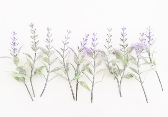 Lavender Sprays | Artificial Lavender | Flower Crown | Millinery Flowers | Wreath Picks | Wedding Halo | Corsage | The Blue Hutch LV1011
