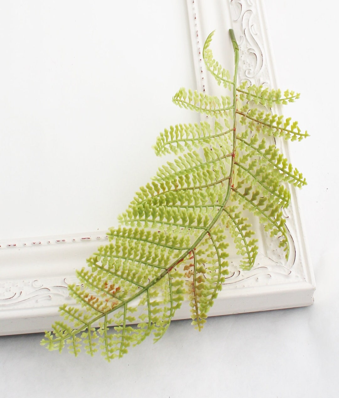 Fake Fern Leaf Artificial Fern Stem Wedding Fern Leaf Etsy