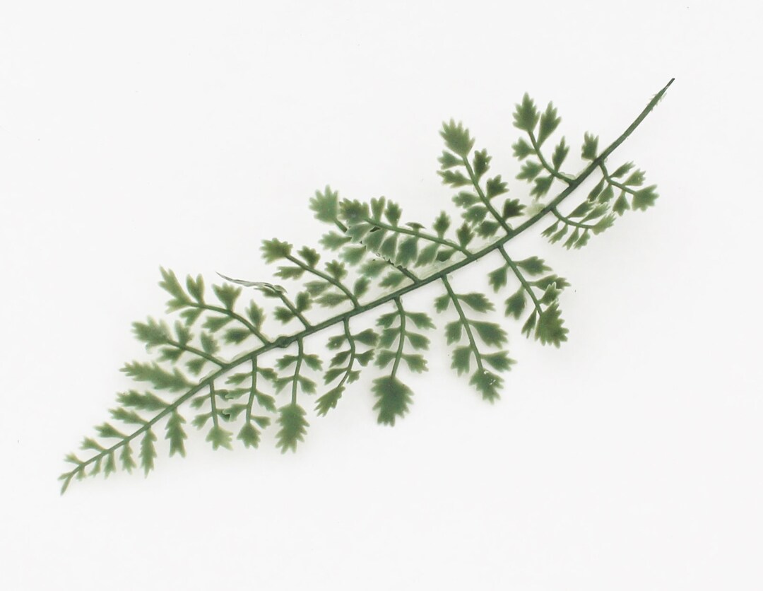 9 Artificial Fern Spray Fake Fern Frond Artificial Greenery Faux Leaf