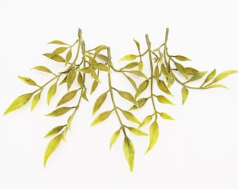Olive Leaves | Artificial Greenery | Wedding | Millinery Leaves | Wreath Filler | Boutonnire | Plastic Greenery | The Blue Hutch OL301