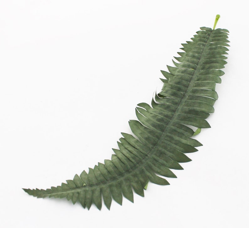 17 Artificial Fern Spray Fake Fern Frond Wedding Etsy