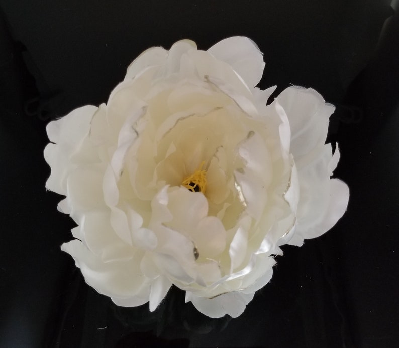 Bridal Crown DIY Bouquet 6 White Peony Millinery Flowers The Blue Hutch PY002 Flower Crown Artificial Peony Wedding Peony