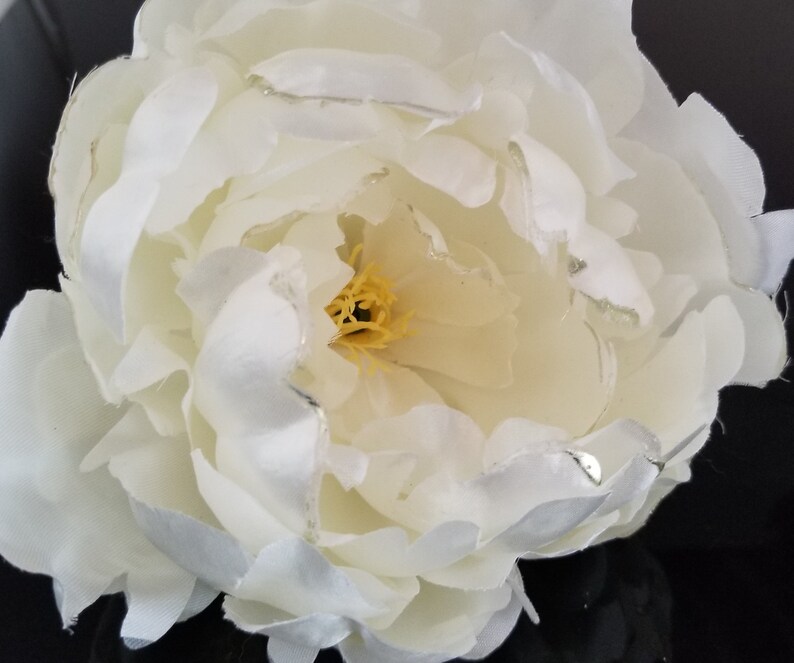 Bridal Crown DIY Bouquet 6 White Peony Millinery Flowers The Blue Hutch PY002 Flower Crown Artificial Peony Wedding Peony