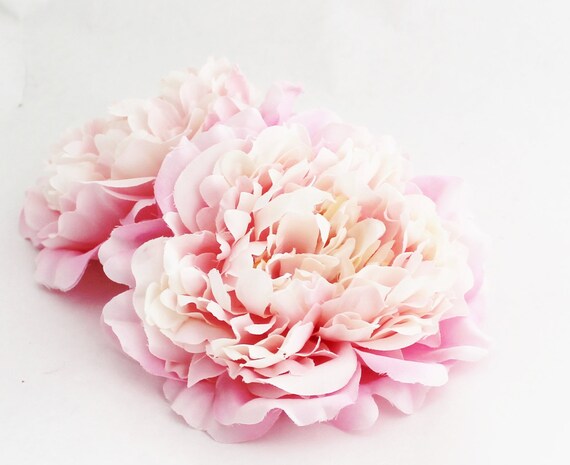 Bridal Crown DIY Bouquet 6 White Peony Millinery Flowers The Blue Hutch PY002 Flower Crown Artificial Peony Wedding Peony