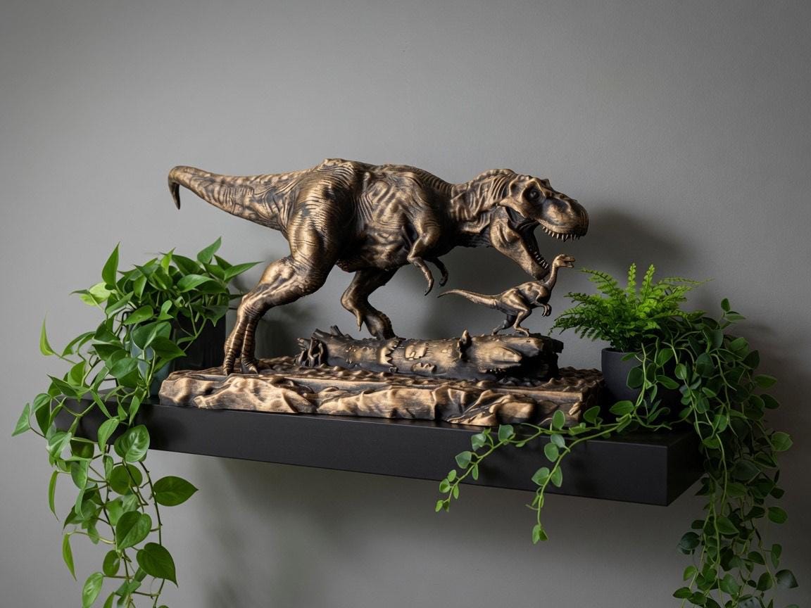 Jurassic park statue - Etsy 日本